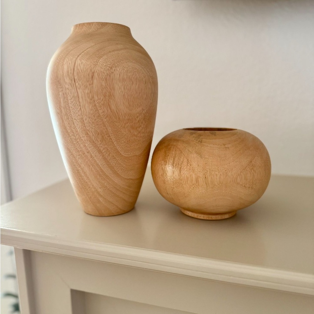 Magnolia Home - knox mango wood vases